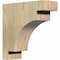 Ekena Millwork Mediterranean Rough Sawn Corbel, Douglas Fir, 4"W x 12"D x 12"H COR04X12X12MED00RDF - alternate 1